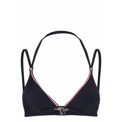 Triangle Swimwear Bikinis Bikini Tops Triangle Bikinitops Navy Tommy Hilfiger