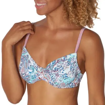 Triumph Riad Paisley Underwire Bikini Bra * Kampanj *