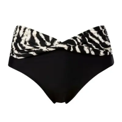 Trofe Artbrush Bikini Midi Brief