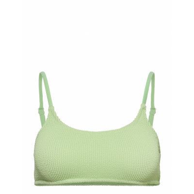 Tulum Top Swimwear Bikinis Bikini Tops Bandeau Bikinitops Grön Missya