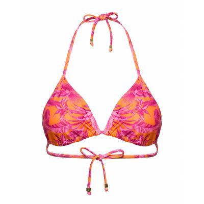 Tulum Triangle Swimwear Bikinis Bikini Tops Triangle Bikinitops Rosa Hunkemöller