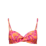 Tulum Twist Pd Swimwear Bikinis Bikini Tops Wired Bikinitops Pink Hunkemöller