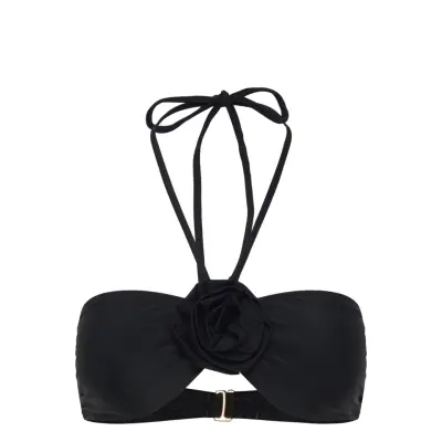 Twist & Tango Apollonia Bikini Top - Black - L