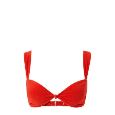 Understatement Underwear Balc Tte Bikini Top Röd