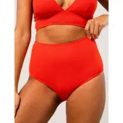 Understatement Underwear Highwaist Bikini Briefs - Red - XXL