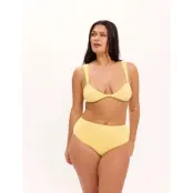 Understatement Underwear Highwaist Bikini Briefs - Yellow - M