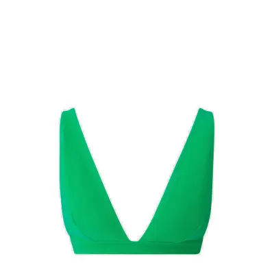 Understatement Underwear Plunge Bikini Top Grön