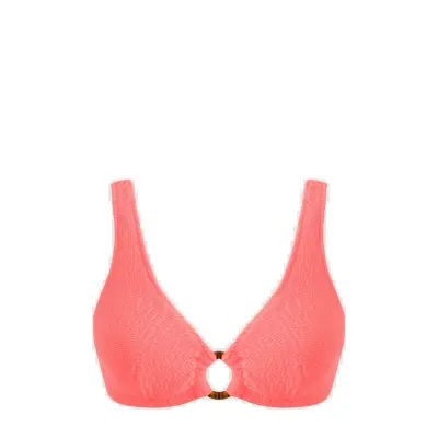 Understatement Underwear Ring Scoop Top Korall
