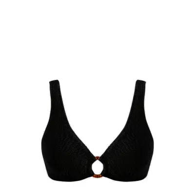 Understatement Underwear Ring Scoop Top Svart