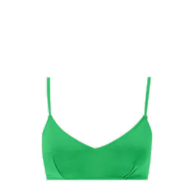 Understatement Underwear Strappy Scoop Bikini Top Grön