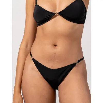 Understatement Underwear Tanga Bikini Briefs - Black - S