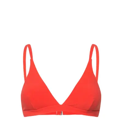 Understatement Underwear Triangle Bikini Top Orange