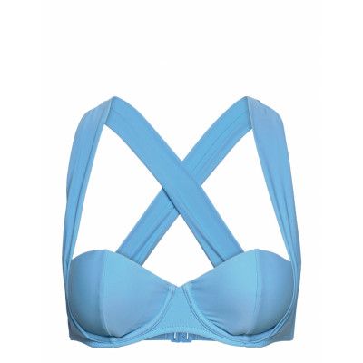 Gina Tricot Underwire Bikini Bra Blå