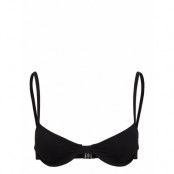 Underwire Top Swimwear Bikinis Bikini Tops Wired Bikinitops Black Filippa K