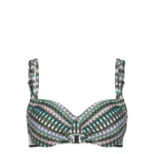 Adjustable Bikini Top Swimwear Bikinis Bikini Tops Wired Bikinitops Multi/mönstrad Wiki