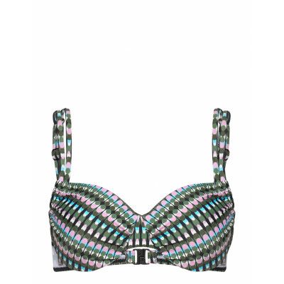 Adjustable Bikini Top Swimwear Bikinis Bikini Tops Wired Bikinitops Multi/mönstrad Wiki