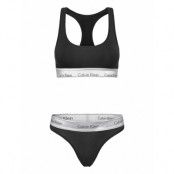 Unlined Bra Set Bikini Svart Calvin Klein