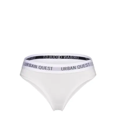 URBAN QUEST 3-Pack Women Bamboo Bikini Brief - White - S