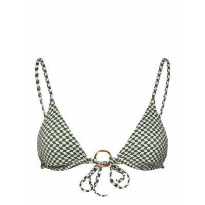 Etam Vaiana Swimsuit Wireless Triangle Top Grön