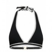 Valeneiw Bikini Top Swimwear Bikinis Bikini Tops Triangle Bikinitops Black InWear