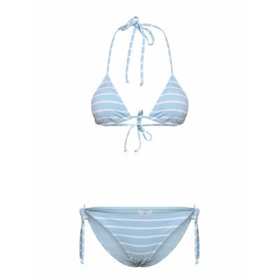 Value Line Tiki Tri Reg Set Bikini Blå Roxy
