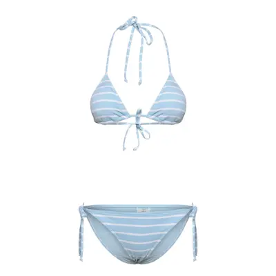 Value Line Tiki Tri Reg Set Bikini Blå Roxy
