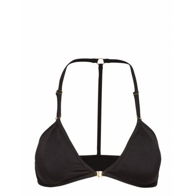 Vanessa Bikini Bra *Villkorat Erbjudande Swimwear Bikinis Bikini Tops Triangle Bikinitops Svart Underprotection