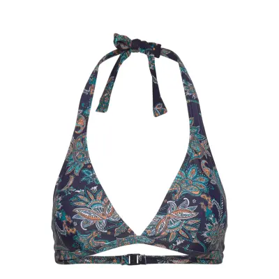 Venice Top Swimwear Bikinis Bikini Tops Triangle Bikinitops Blå Missya