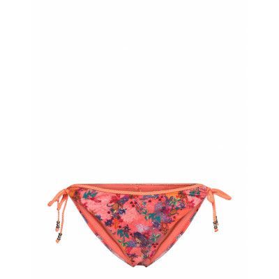 Vintage Tropical Bikini Brief Swimwear Bikinis Bikini Bottoms Side-tie Bikinis Multi/patterned Superdry