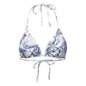 W Cascais Bikini Top Swimwear Bikinis Bikini Tops Triangle Bikinitops Multi/mönstrad Helly Hansen