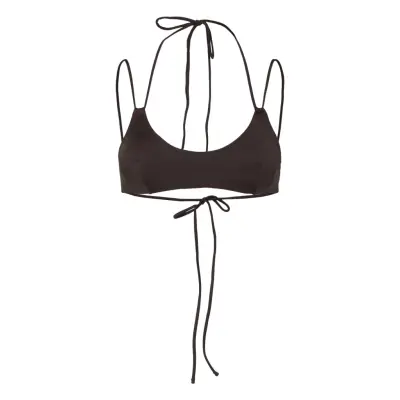 Weekday Bikini Top Brun