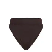 Weekday Heat High Waist Bikini Bottoms - Brown - XS