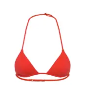 Weekday Scuba Mini Triangle Bikini Top Röd