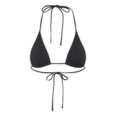 Weekday Strappy Triangle Bikini Top Svart