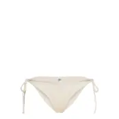 Weekday Structured Strappy Tie Bikini Underdelar Vit