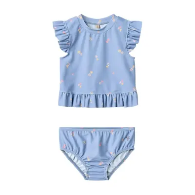 Wheat Swim Set 2-Piece Alma Blå