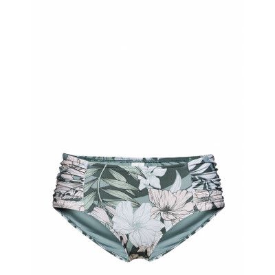 Wide Side Retro Swimwear Bikinis Bikini Bottoms Bikini Briefs Grön Seafolly