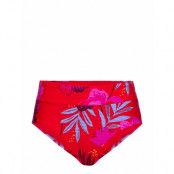 Wide Side Retro Swimwear Bikinis Bikini Bottoms Bikini Briefs Röd Seafolly