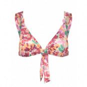 Gina Tricot Wide Strap Bikini Top Multi/patterned