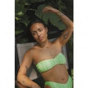 Widya Soraya x NA-KD Randig bandeau-bikinitopp - Green,Stripe