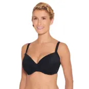 Wiki Balconette Bikini Top - Black - E x 85
