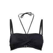 Wiki Bandeau Bikini Top - Black - B x 85