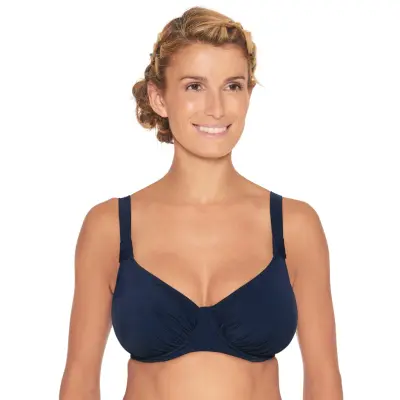 Wiki Full Cup Bikini Top - Navy - G x 70
