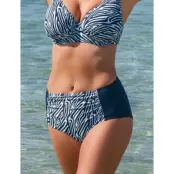 Wiki Swim Midi Shape - Navy - 46