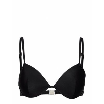 Wire Bra Swimwear Bikinis Bikini Tops Wired Bikinitops Svart Röhnisch