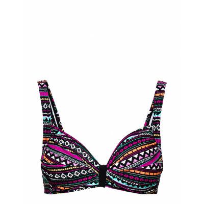 Wire-Free Bikini Top Swimwear Bikinis Bikini Tops Triangle Bikinitops Multi/mönstrad Wiki