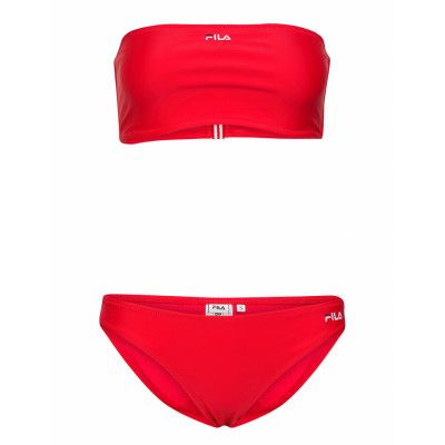 Women Viola Bikini / Bandeau Top Bikini Röd FILA