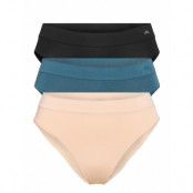 Women's Bamboo Bikini 3-Pack *Villkorat Erbjudande Trosa Brief Tanga Multi/mönstrad Danish Endurance