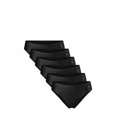Danish Endurance Women's Invisible Bikini 6-Pack Svart