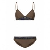 Wording Triangle Bikini Bikini Grön Zadig & Voltaire